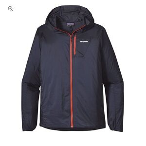 Patagonia Houdini Men’s Small Dark Blue Packable Water Repellent Hooded Jacket